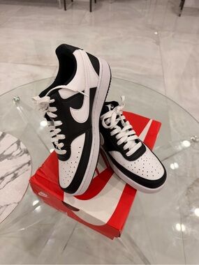 New Nike court vision low sneakers panda dunk